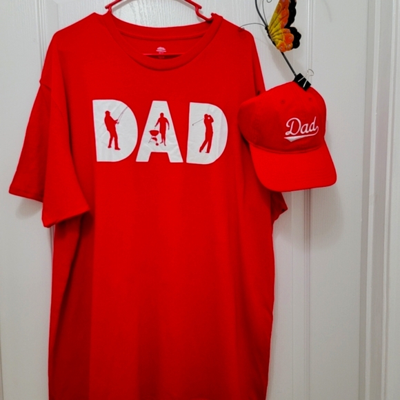 *M25475 New Celebrate Father’s 2-Psc T-shirt & Cap - Picture 6 of 7